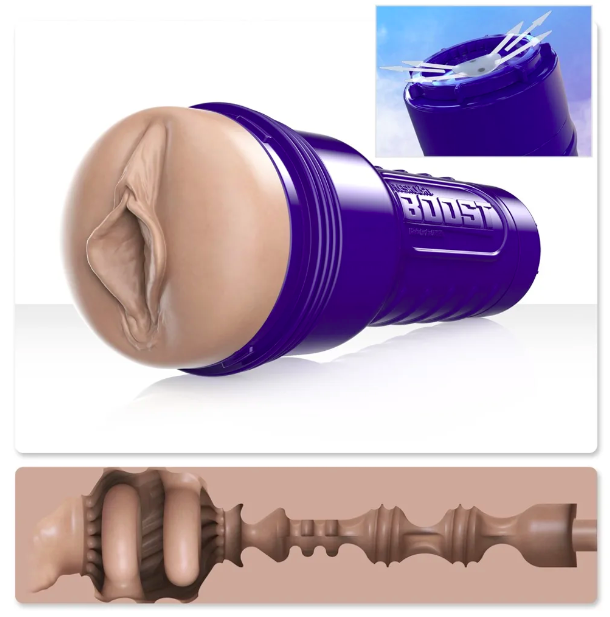 Âm đạo giả Fleshlight Boost Blow công nghệ Turbo Tech như quan hệ bằng miệng
