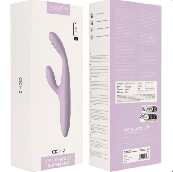 Địa chỉ bán Dương vật giả Svakom Cici Plus 2 thiết kế nhánh rung kích thích kết hợp App hàng mới về