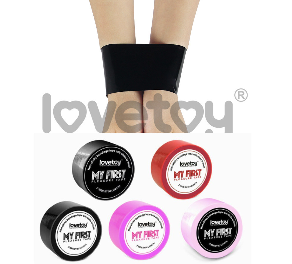 Cung cấp Băng keo trói tay chân BDSM Lovetoy My First Non Sticky Bondage Tape tốt nhất