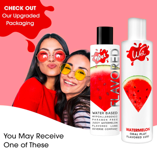 Mua Gel hương vị Dưa Hấu thơm ngọt Wet Flavored Watermelon - Chai 89ml giá rẻ