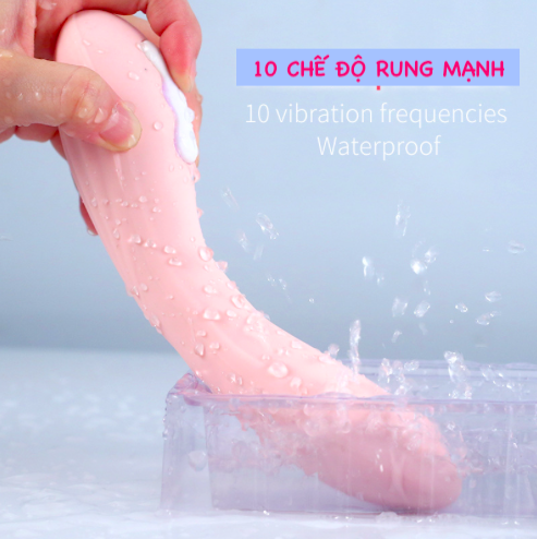 Heated Vibrator ManMiao máy rung cầm tay kết hợp toả nhiệt sưởi ấm