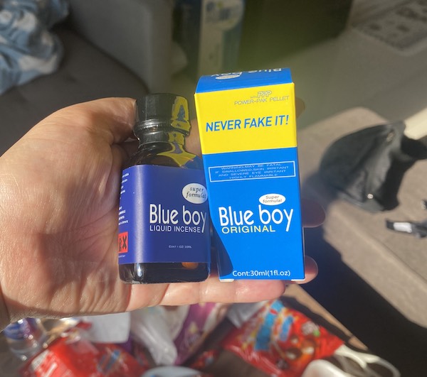 Chai hít kích thích Blue Boy Original 30ml
