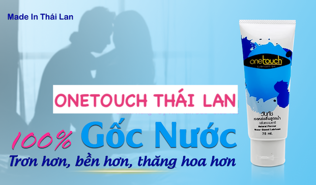 Bảng giá Onetouch Gel bôi trơn gốc nước Thái Lan 75g không chứa chất diệt tinh trùng giá tốt
