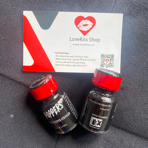Popper Faster Deeper Stronger Black Label 10ml dành cho Top Bot chính hãng PWD Mỹ Popper Faster Deeper Stronger Black Label 10ml dành cho Top Bot chính hãng PWD Mỹ