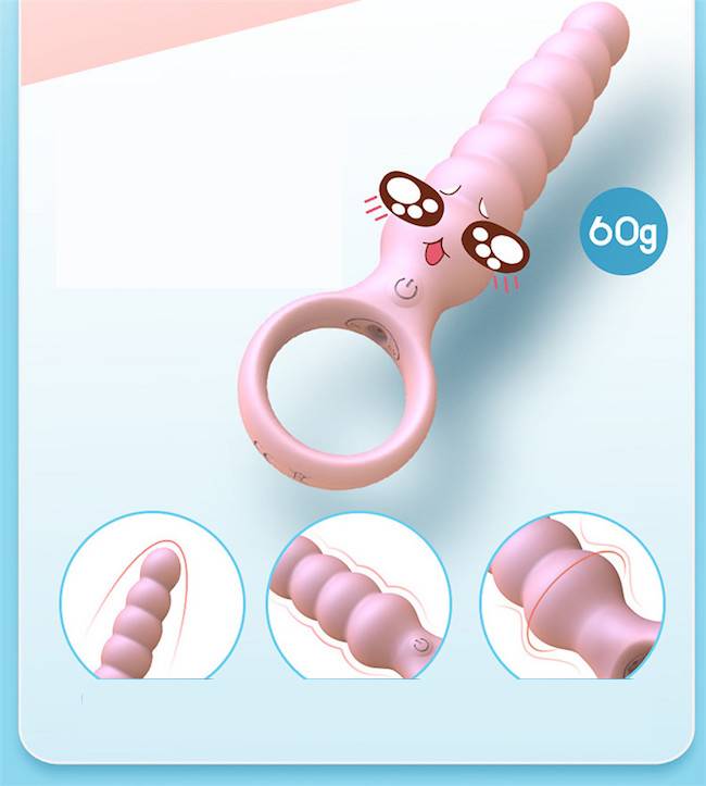 Sỉ Dụng cụ kích thích hậu môn Seniuniu Prostate Massager dạng chuỗi xoắn giá rẻ Sỉ Dụng cụ kích thích hậu môn Seniuniu Prostate Massager dạng chuỗi xoắn giá rẻ
