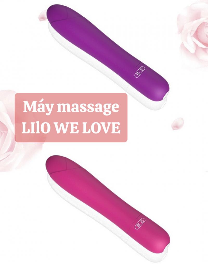 Review Chày rung masage We Love LiLo que rung tình yêu giá rẻ cho nữ hàng xách tay