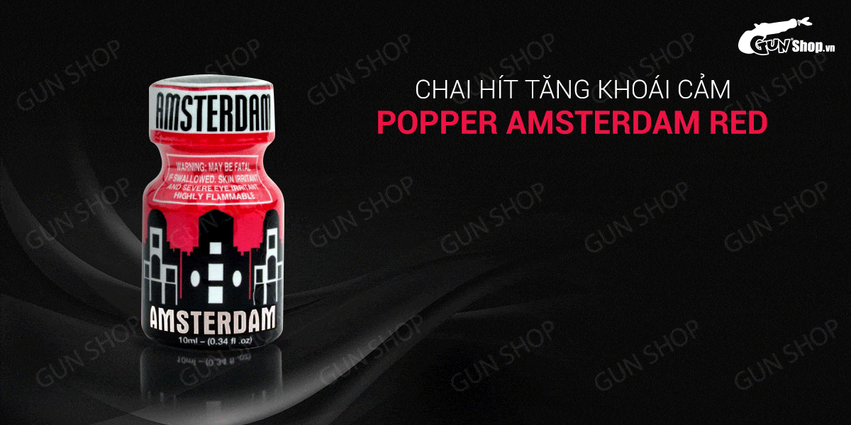 Kho sỉ Popper Amsterdam Red 10ml chính hãng Mỹ USA PWD giá sỉ Kho sỉ Popper Amsterdam Red 10ml chính hãng Mỹ USA PWD giá sỉ
