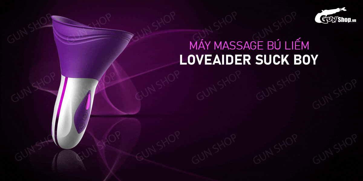  Sỉ Máy massage kích thích bú liếm - Loveaider Suck Boy cao cấp
