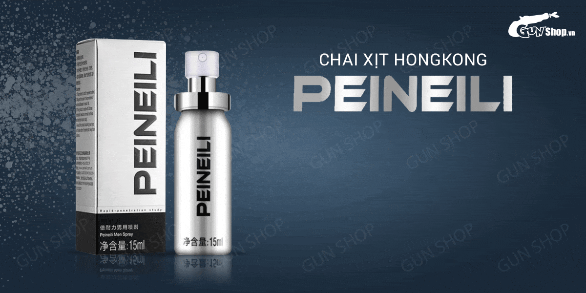  Phân phối Chai xịt HongKong Peineili - Kéo dài thời gian - Chai 15ml chính hãng