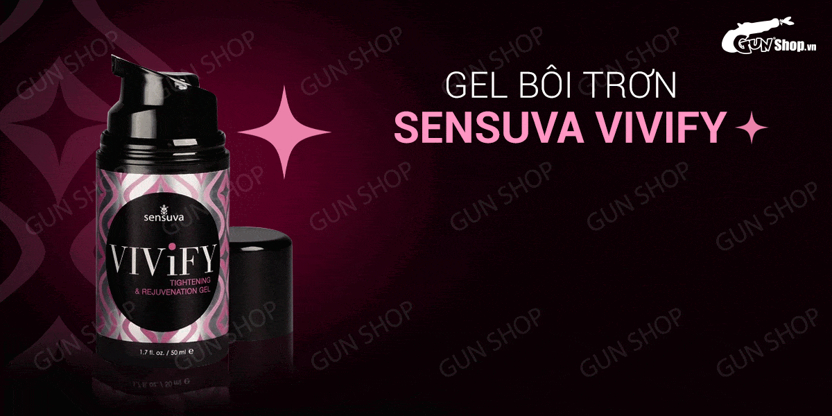 Địa chỉ bán Gel bôi trơn se khít âm đạo và tăng khoái cảm nữ - Sensuva Vivify - Chai 50ml tốt nhất