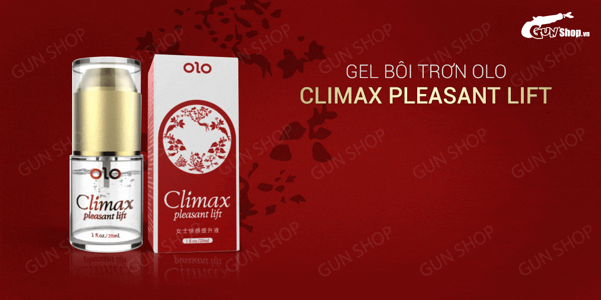  Phân phối Gel bôi trơn tăng khoái cảm nữ - OLO Climax Pleasant Lift - Chai 20ml giá tốt
