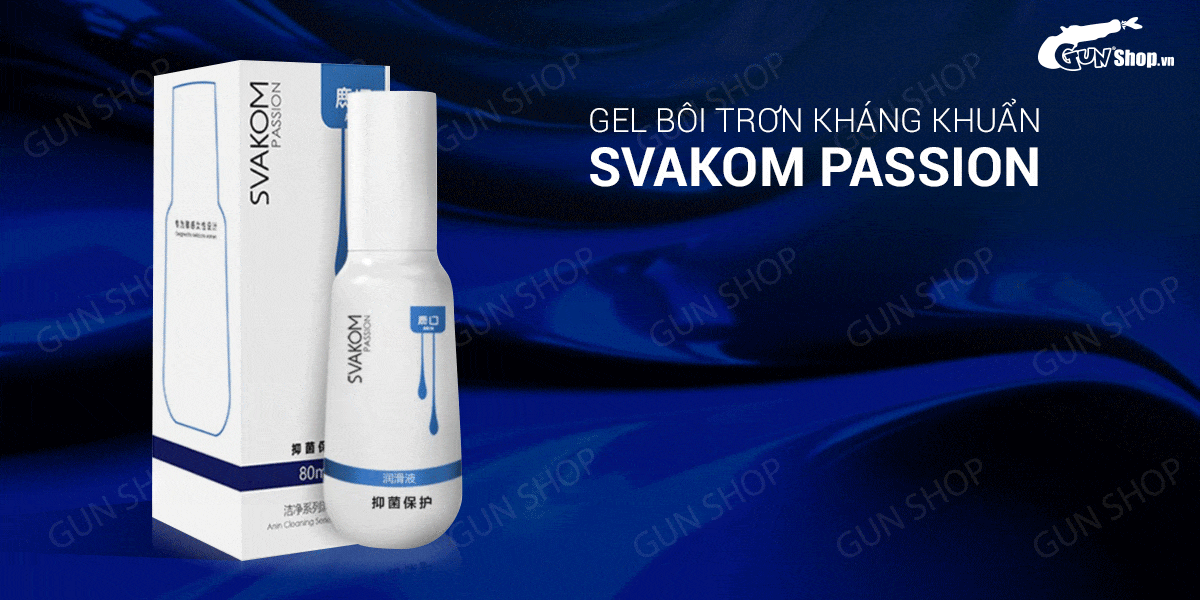  Bán Gel bôi trơn kháng khuẩn chăm sóc vùng kín - Svakom Passion - Chai 80ml giá rẻ