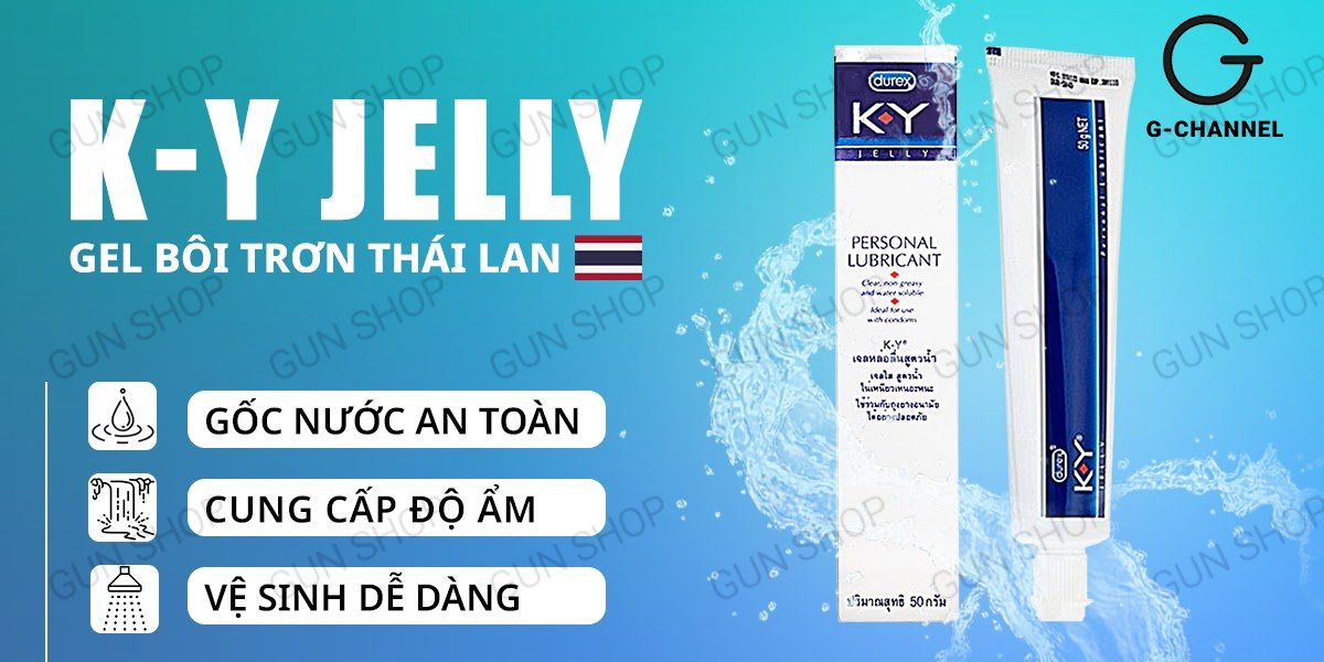  Nhập sỉ Gel bôi trơn Durex KY Jelly 50g nhập khẩu