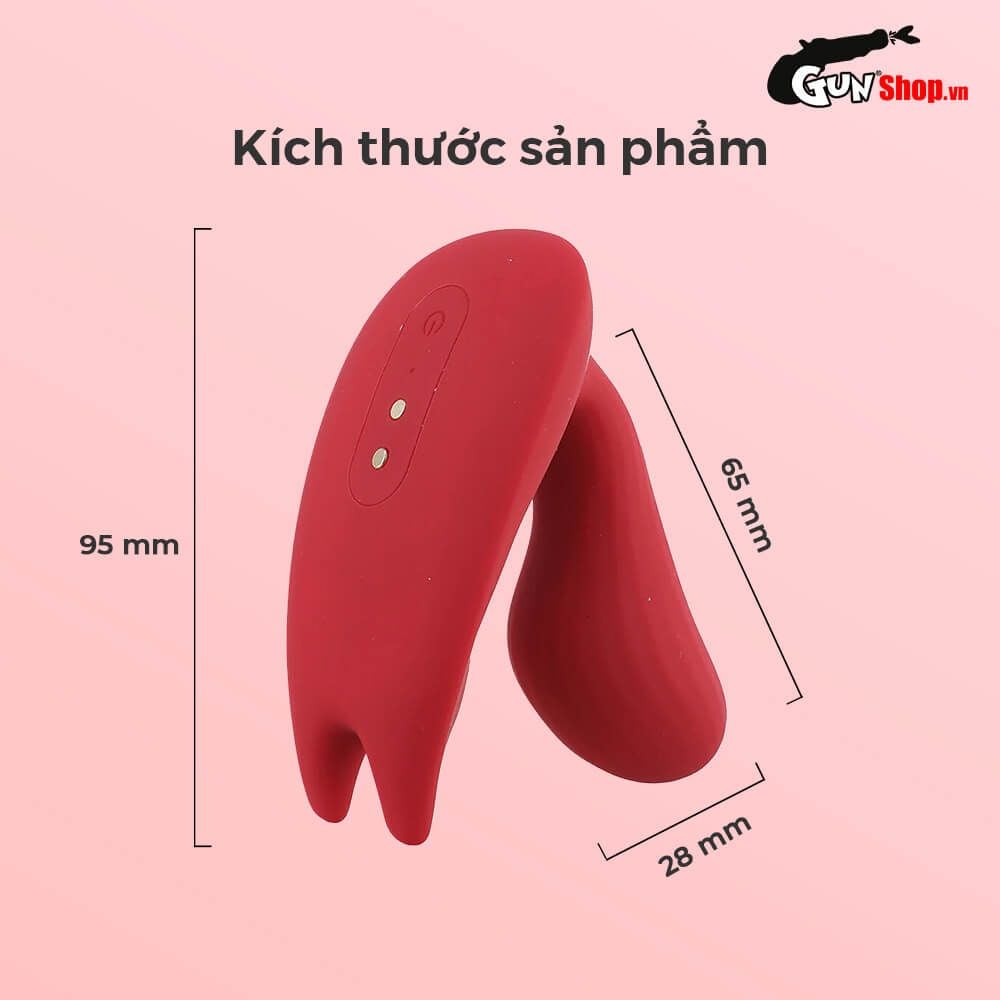 Máy massage Magic Motion Umi đôi động cơ kích thích cả trong và ngoài cô bé