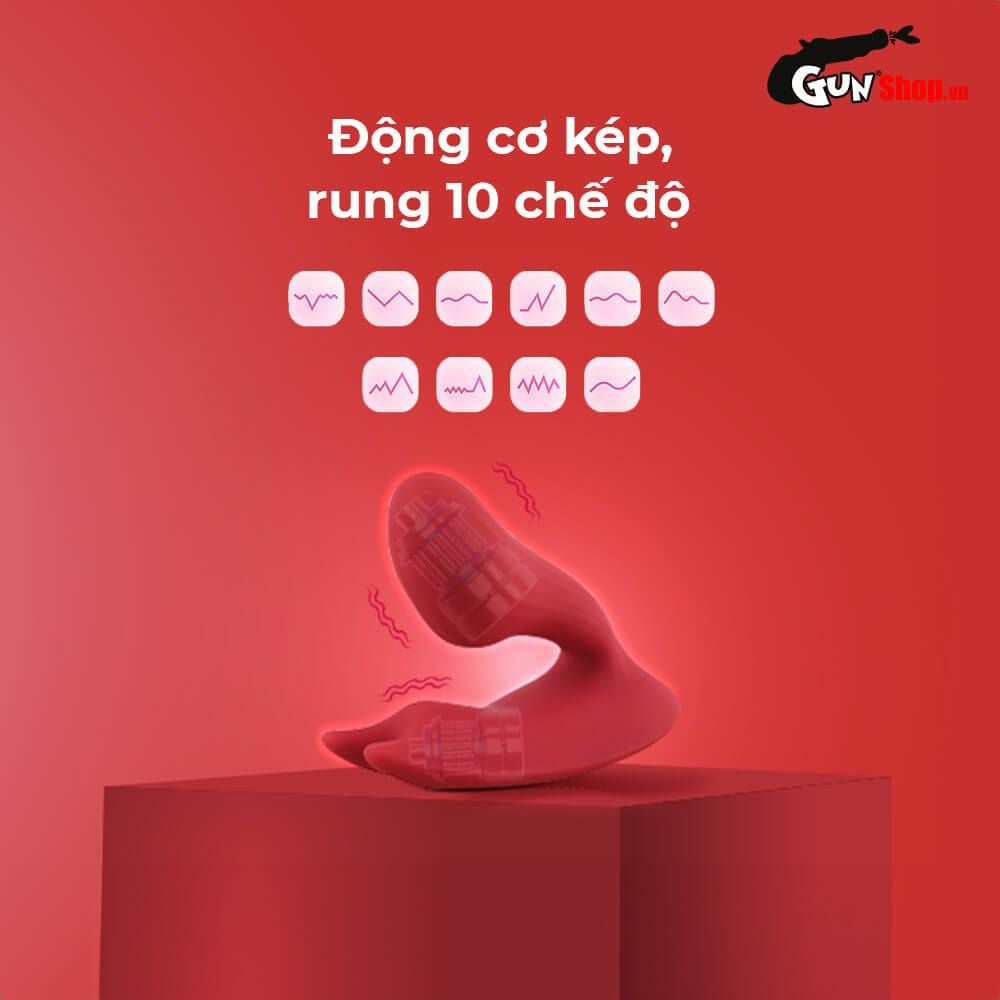Máy massage Magic Motion Umi đôi động cơ kích thích cả trong và ngoài cô bé