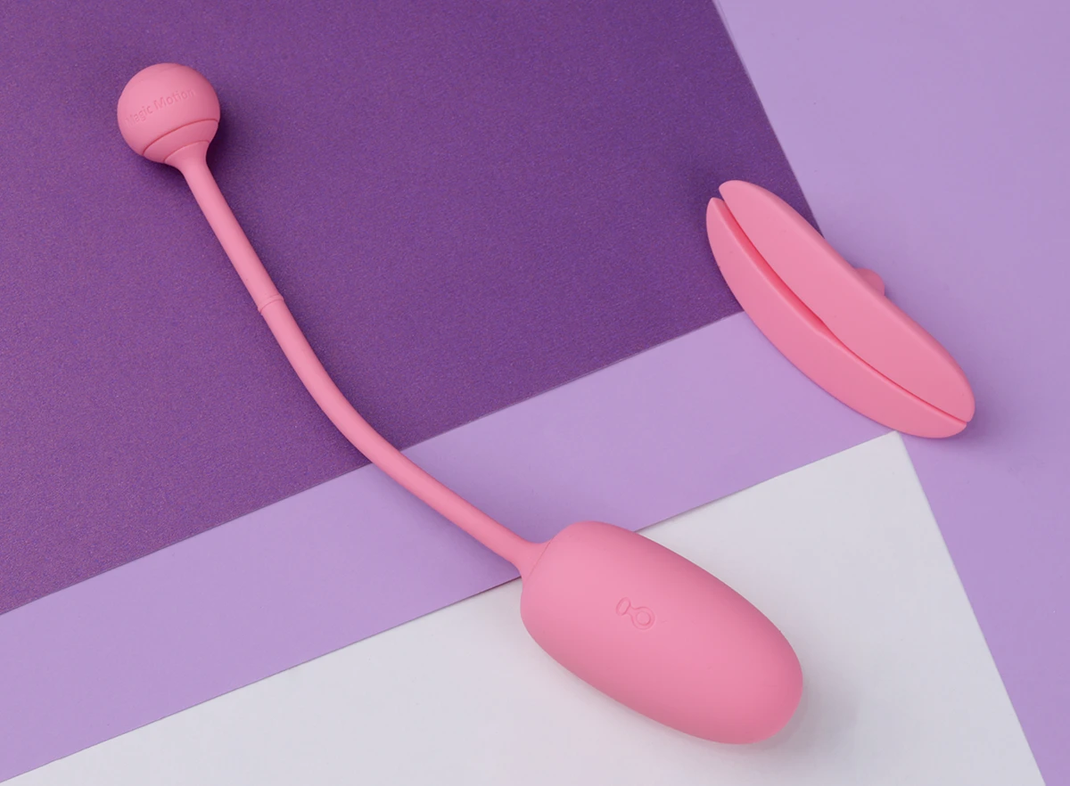 Magic Kegel Coach được bao bọc bởi silicone mịn màng 