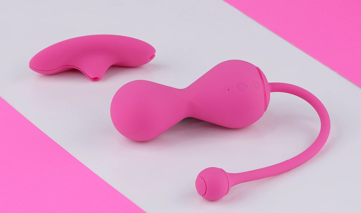 Trứng rung Kegel Master có thiết kế công thái học hình vô cực