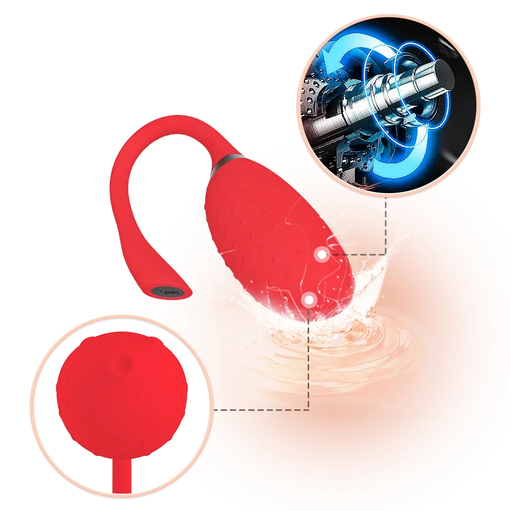 Trứng rung sex toy Magic Motion Fugu có thiết kế với 7 chế độ rung