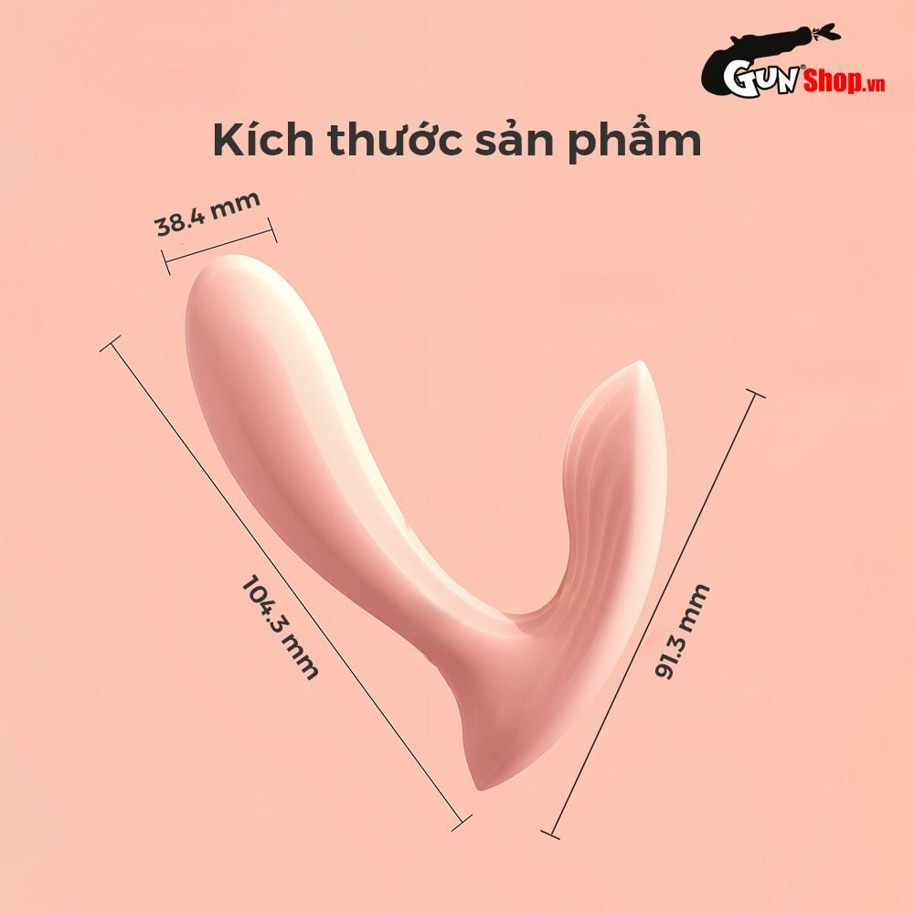 Máy massage Svakom Erica rung kép kích thích đa điểm cô bé