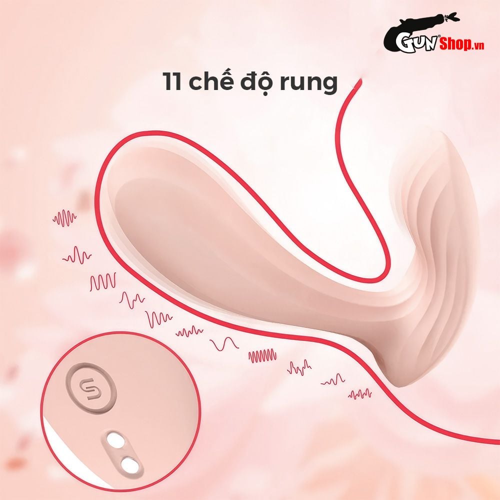 Máy massage Svakom Erica rung kép kích thích đa điểm cô bé