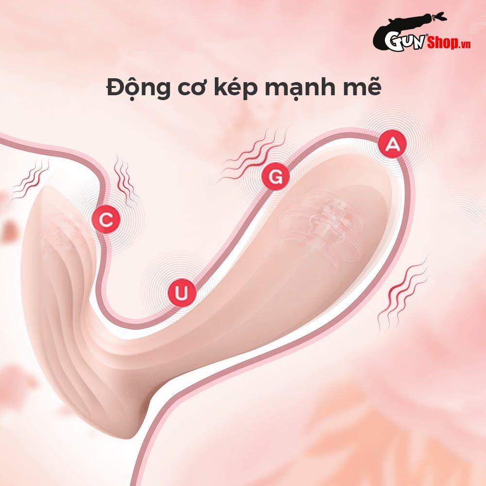 Máy massage Svakom Erica rung kép kích thích đa điểm cô bé