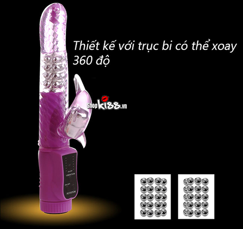 Dương vật giả Loveaider Boyfriend silicon mềm mại rung đa chế độ