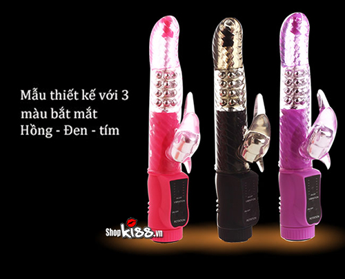 Dương vật giả Loveaider Boyfriend silicon mềm mại rung đa chế độ