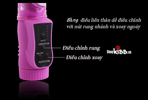 Dương vật giả Loveaider Boyfriend silicon mềm mại rung đa chế độ