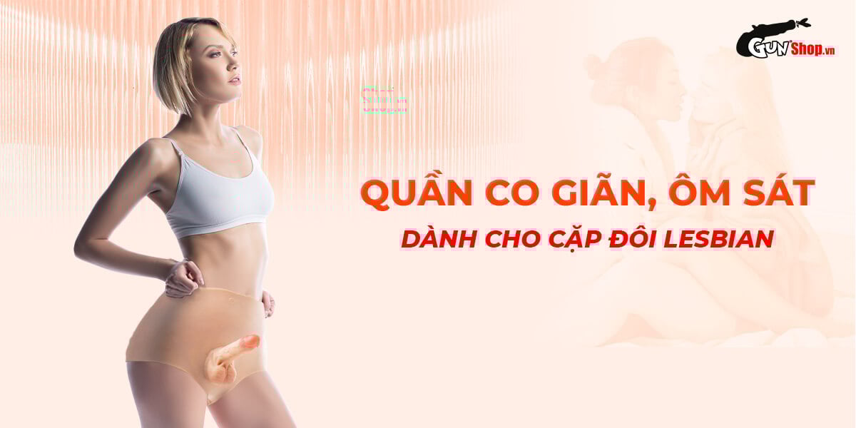 Quần silicon gắn dương vật giả - Jiuai Long Love Size L 01