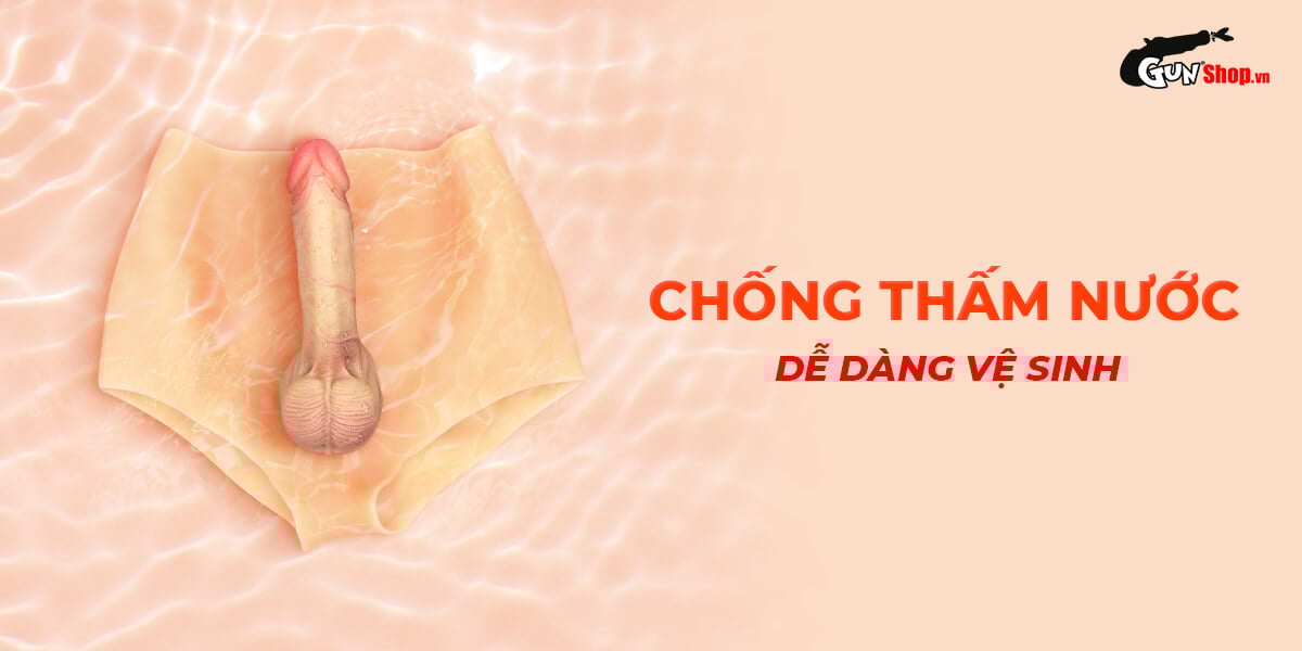 Quần silicon gắn dương vật giả - Jiuai Long Love Size L 01