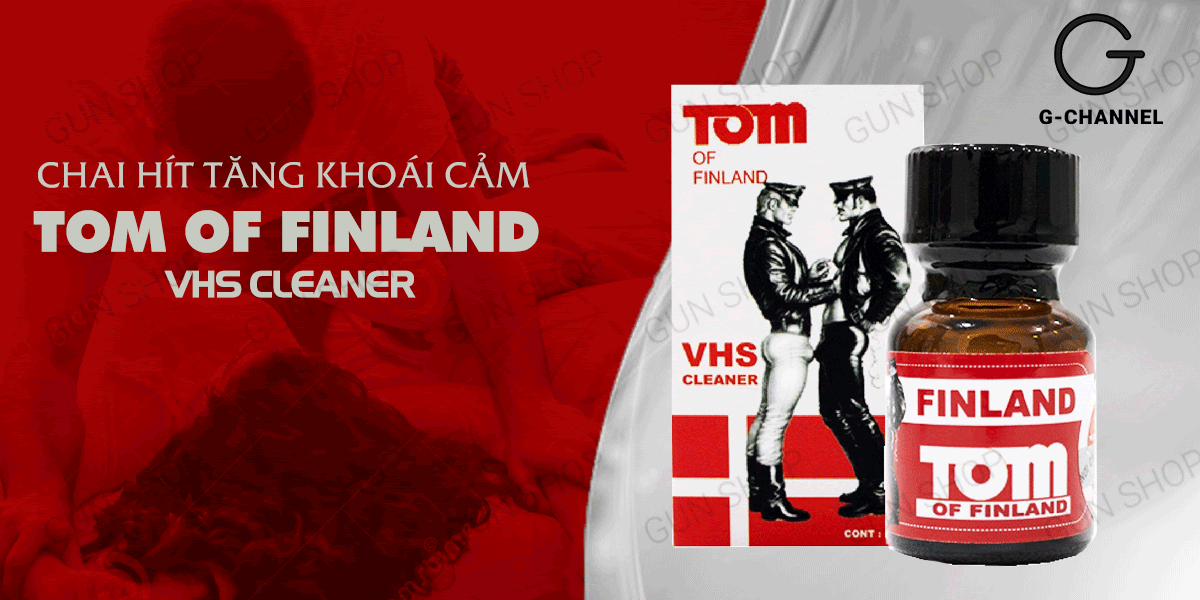 Địa chỉ bán Popper Tom Of Finland VHS Cleaner - Chai 10ml giá sỉ
