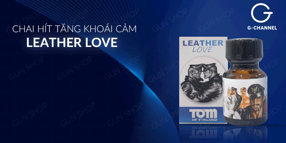  Địa chỉ bán Chai hít tăng khoái cảm Popper Tom Of Finland Leather Love - Chai 10ml loại tốt