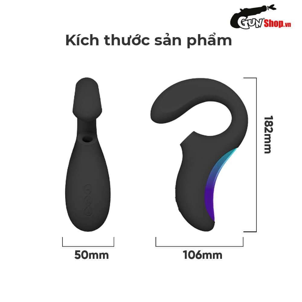 Máy massage âm đạo Lelo Enigma Wave rung hút ngoáy đa chức năng cao cấp