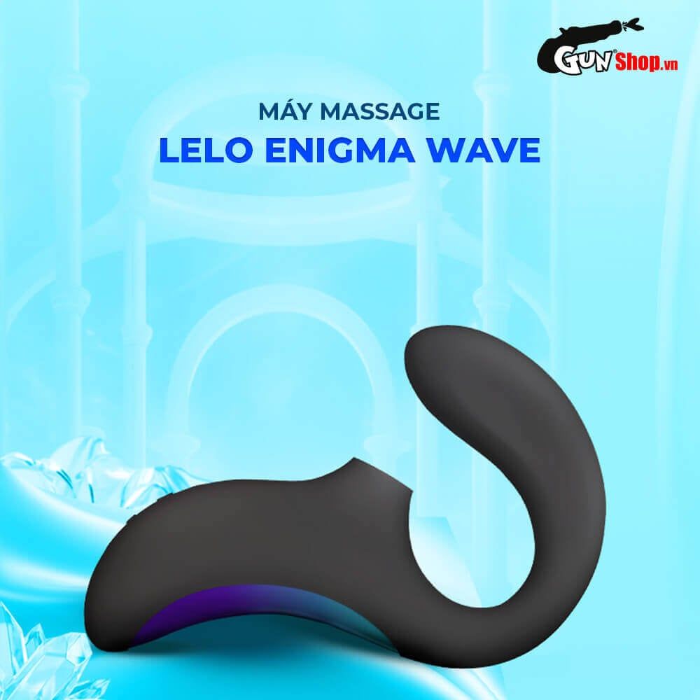 Máy massage âm đạo Lelo Enigma Wave rung hút ngoáy đa chức năng cao cấp