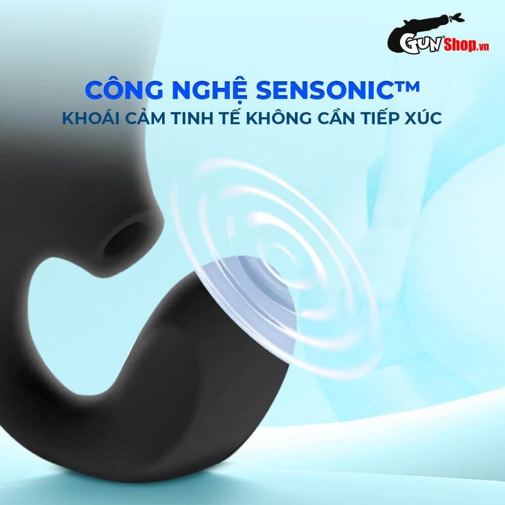 Máy massage âm đạo Lelo Enigma Wave rung hút ngoáy đa chức năng cao cấp