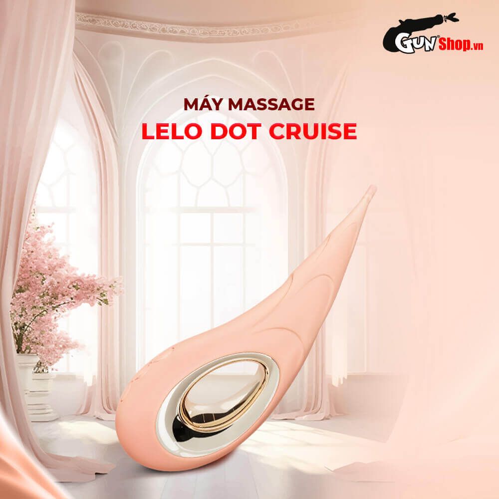 Máy massage âm đạo Lelo Dot Cruise đổi kiểu uốn cong tăng khoái cảm