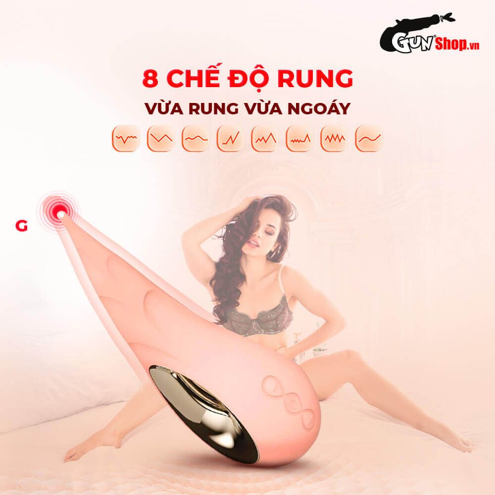 Máy massage âm đạo Lelo Dot Cruise đổi kiểu uốn cong tăng khoái cảm