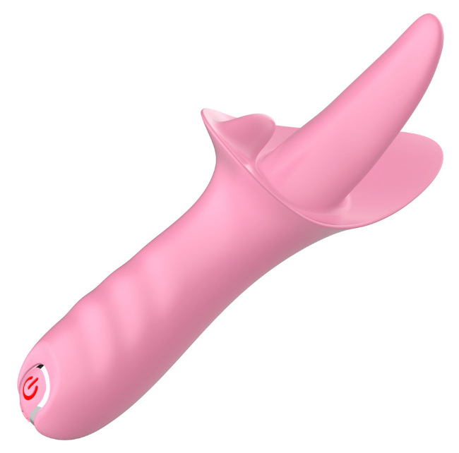 Nơi bán Lưỡi liếm tình yêu 2 nhánh silicon siêu mềm massage kích thích điểm G cao cấp