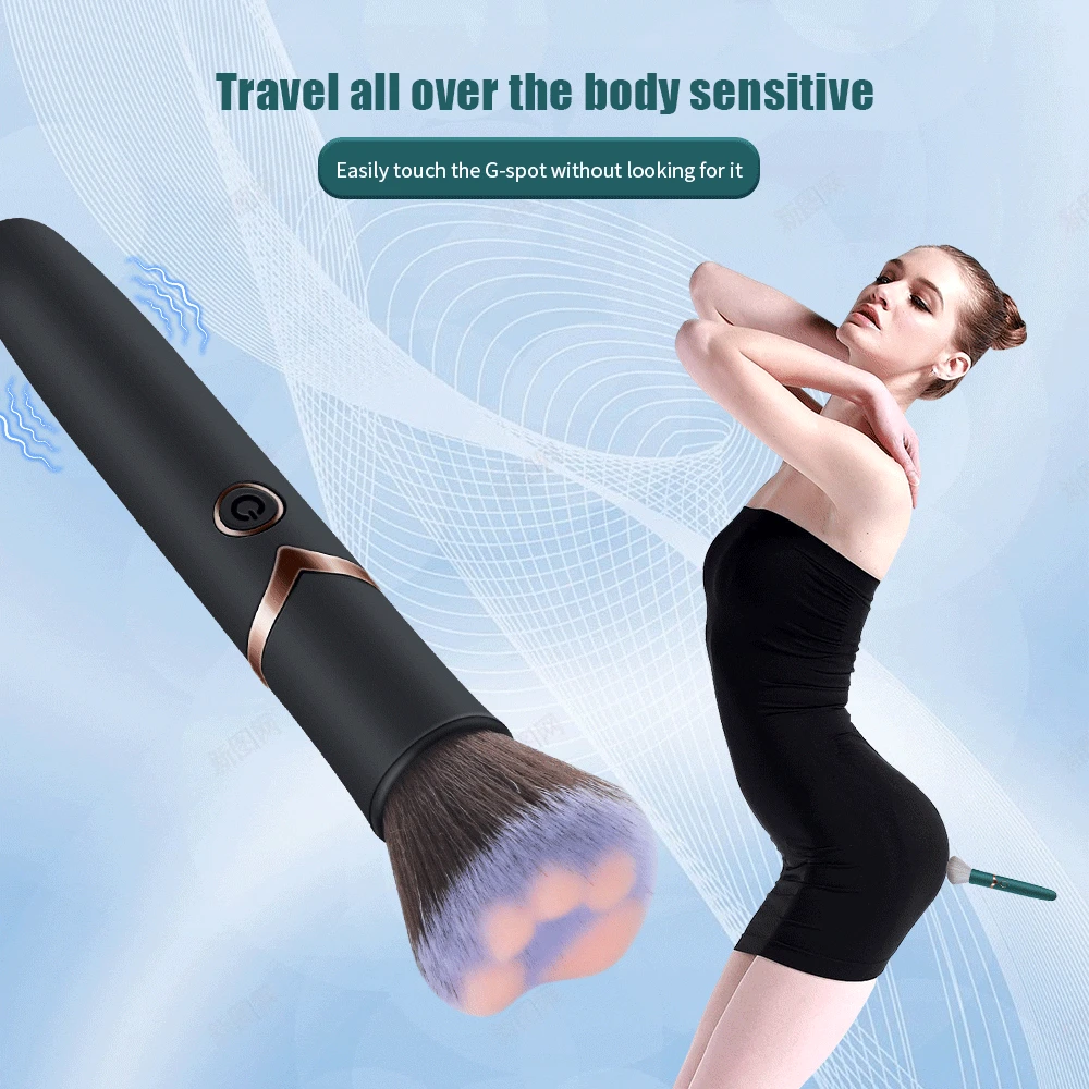Cung cấp Que rung tình yêu nguỵ trang cọ trang điểm massage kích thích điểm G cho nữ giá rẻ