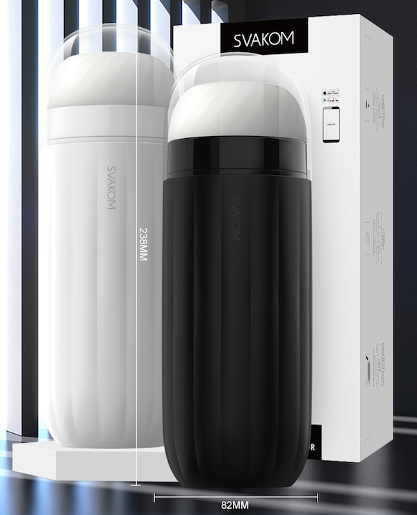 Bỏ sỉ Âm đạo giả tự động điều khiển qua app điện thoại tương tác webcam - Svakom Sam Neo giá sỉ