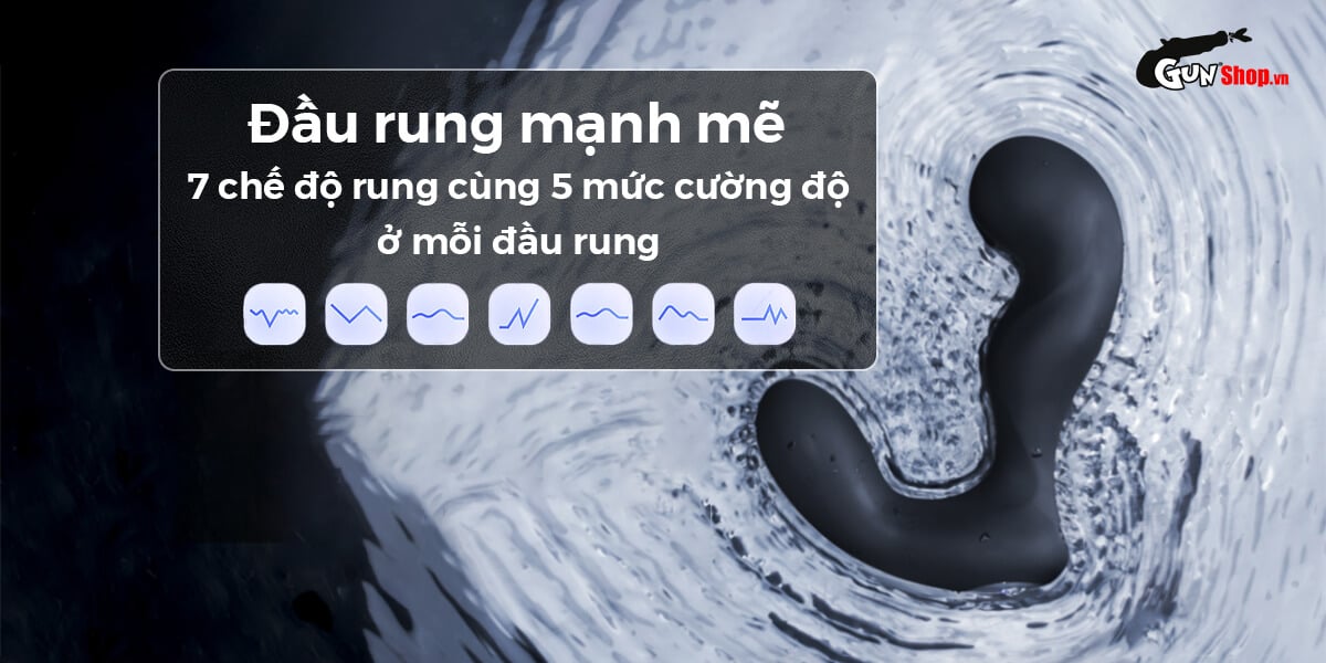 Shop bán Máy massage hậu môn Svakom Iker JR điều khiển qua app ứng dụng giá sỉ