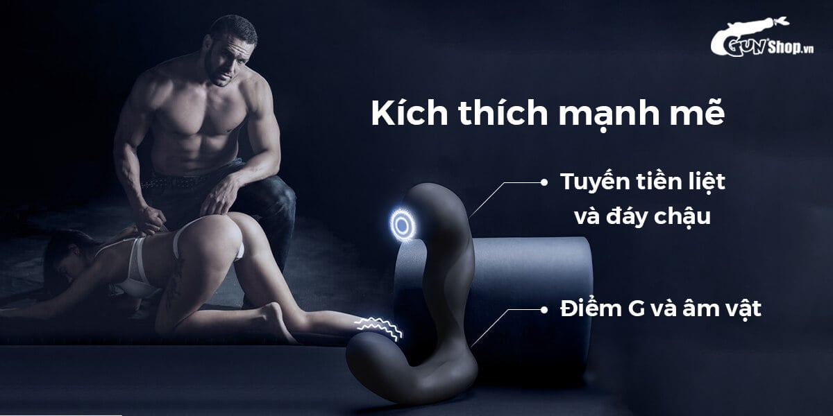 Shop bán Máy massage hậu môn Svakom Iker JR điều khiển qua app ứng dụng giá sỉ