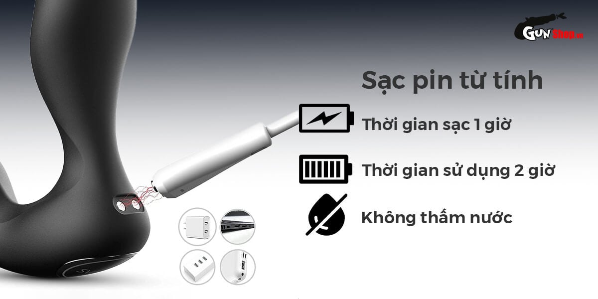 Shop bán Máy massage hậu môn Svakom Iker JR điều khiển qua app ứng dụng giá sỉ