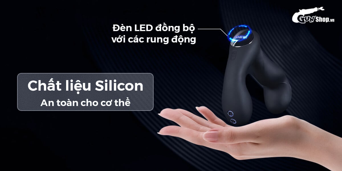 Shop bán Máy massage hậu môn Svakom Iker JR điều khiển qua app ứng dụng giá sỉ