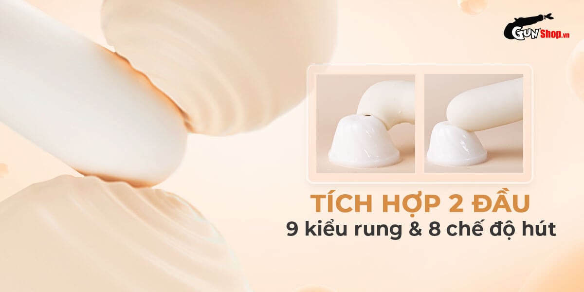 Giá sỉ Máy massage điểm G Svakom Zemalia Sleeper Love 2 đầu rung thụt bú hút hàng xách tay