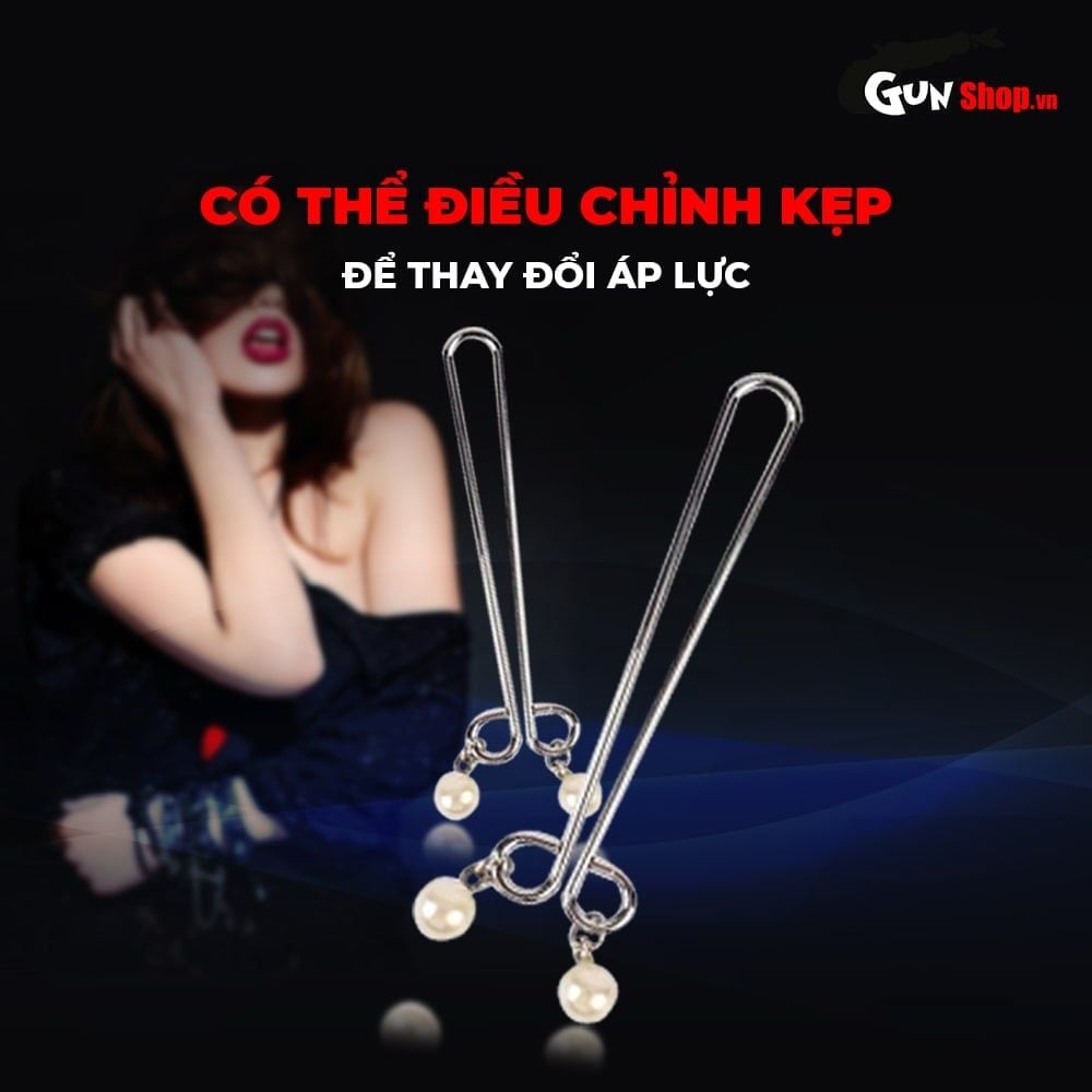Kẹp vú kích thích đầu ti Chisa Senuelo Fetish Fantasy Pearl