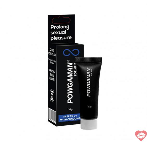 Gel bôi trơn Powgaman chống xuất tinh sớm kéo dài thời gian - Chai 10gr