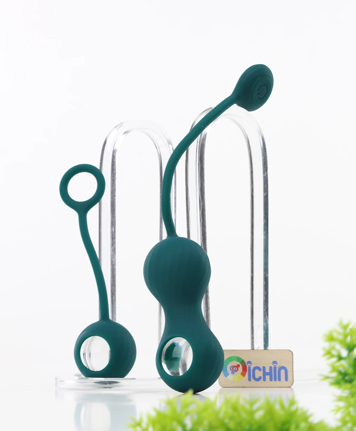 Máy massage âm đạo Fun Town Crystal Duo có thiết kế công thái học