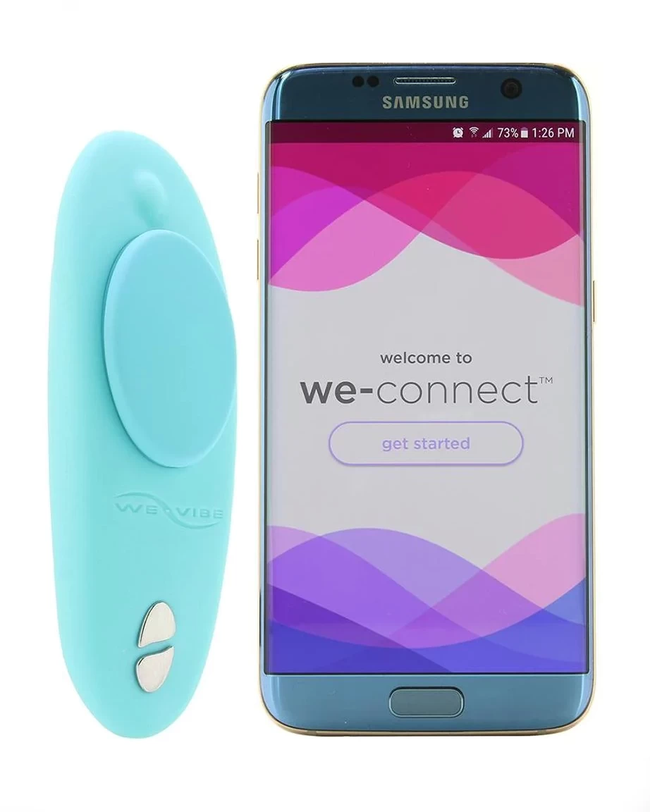 điều khiển bằng cách kết nối với ứng dụng We-vibe