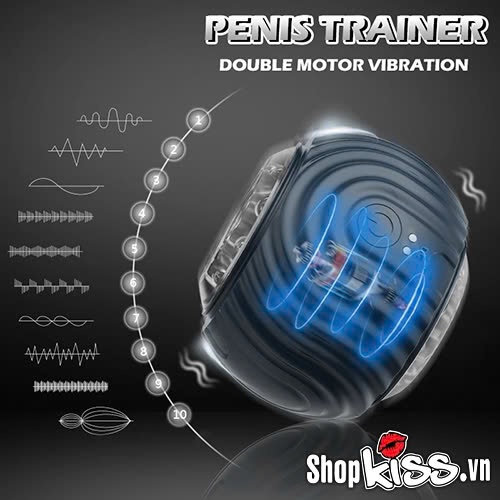 Máy thủ dâm cho nam rung đa tần FunnyMee có nhiều chế độ rung